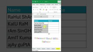 Excel में Extra Space 1 सेकंड में Delete करें! ✂️ TRIM Formula | Excel Shorts