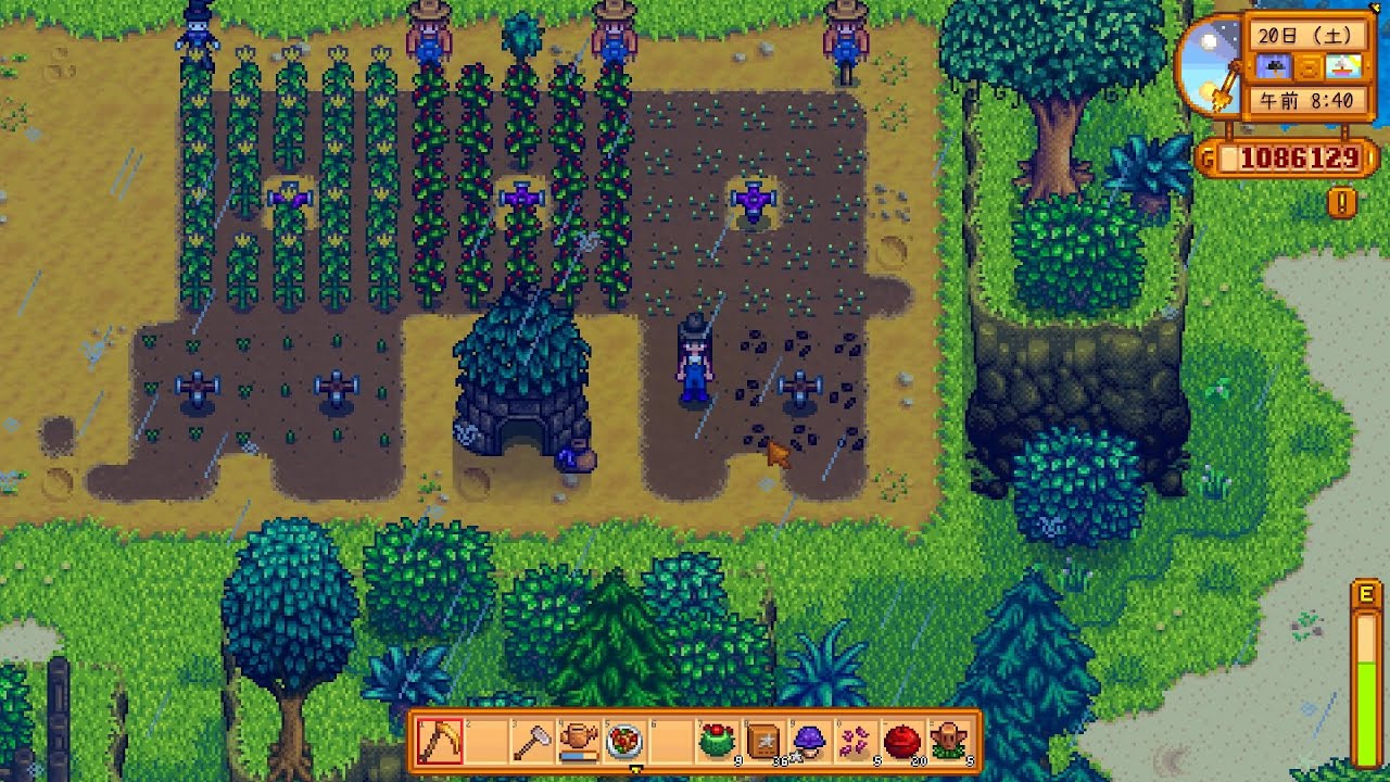 Stardew Valley 263 夏の日目 ジュニモ小屋の周囲の様子 Youtube