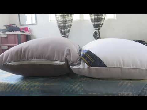 what type of pillows do hotels use