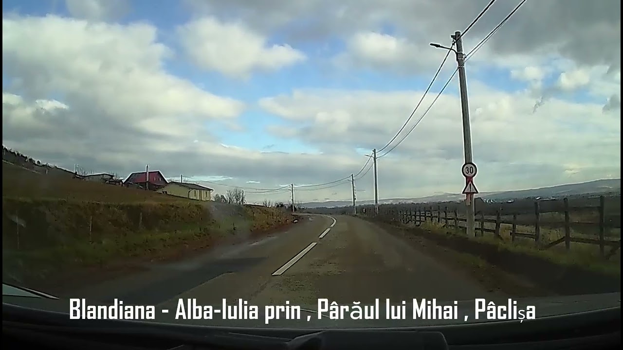 La plimbare prin Județul Alba ...