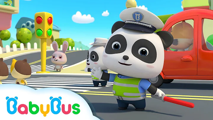 Traffic Police Officer | Nursery Rhymes | Kids Songs | Kids Cartoon | Pretend Play | BabyBus