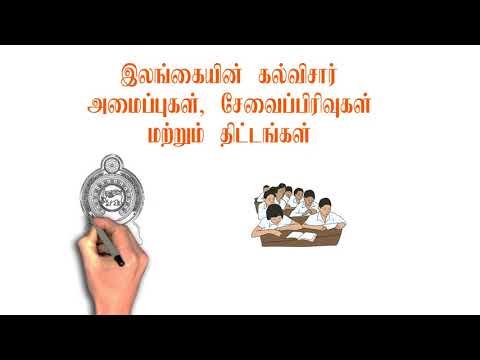 இலங்கையின் கல்விசார் அமைப்புகள், சேவைப் பிரிவுகள் மற்றும் திட்டங்கள் │Education Sectors of Sri Lanka