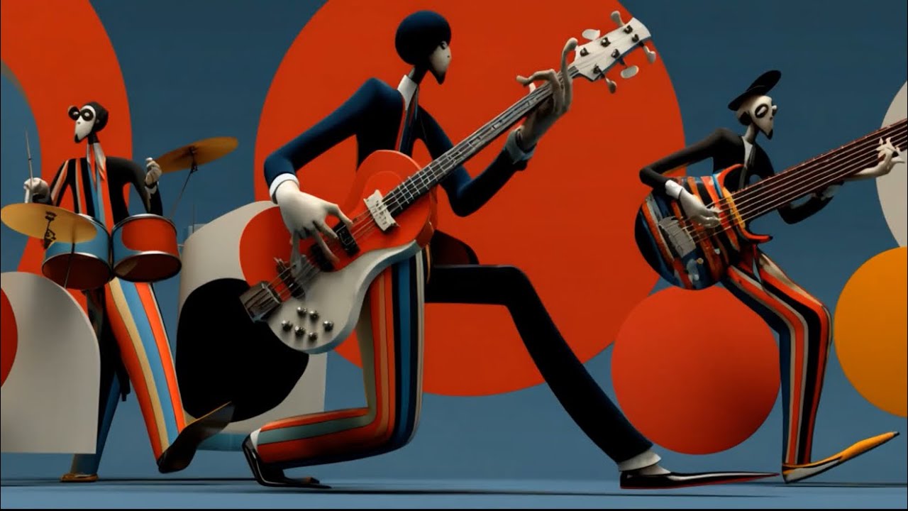 AI Music video-The World’s Got A Groove-Kelly Boesch AI Art