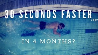 How To Swim 30 Seconds Faster Per 100m in 4 months screenshot 2