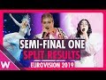 Eurovision 2019: Semi-Final 1 Split Results (REACTION)