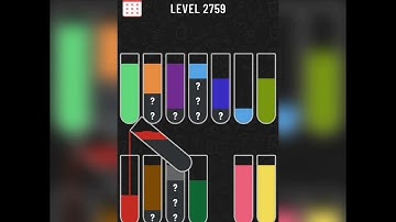 Water Sort Puzzle - Level 2759
