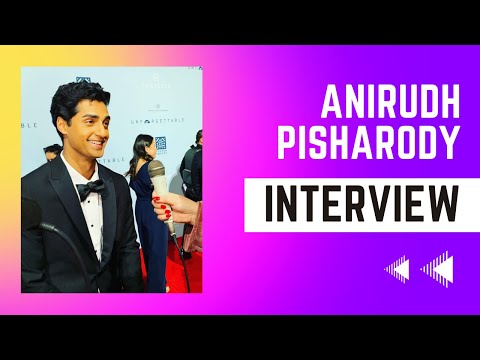 Anirudh Pisharody Interview at the Unforgettable: Asian American Awards 2022