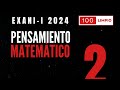 EXANI-I 2024 - Pensamiento Matemático - Factorización