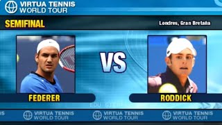 Virtua Tenis: World Tourd - Roger Federer vs Andy Roddick - Gameplay Rewiew