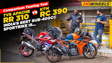 KTM RC 390 vs TVS Apache RR 310 Comparison Touring Test | Which Is India’s Best Sub-400cc Sportbike?