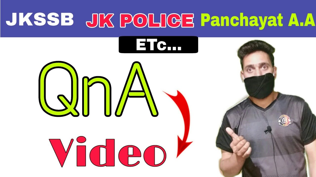 JKSSB !! JK POLICE !! PANCHAYAT ACCOUNTS ASSISTANT !! JK JOB UPDATES !! 2020