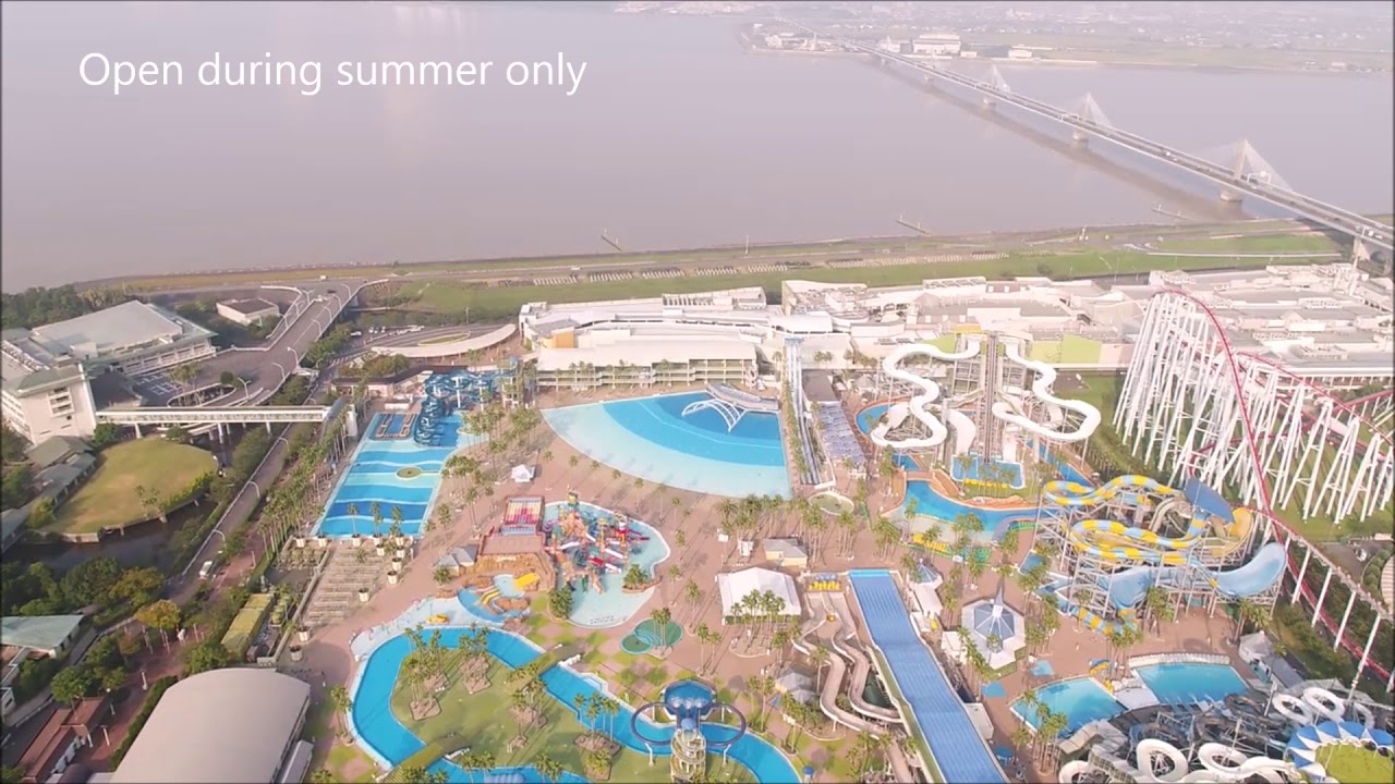 空からナガシマリゾートを見てみよう！