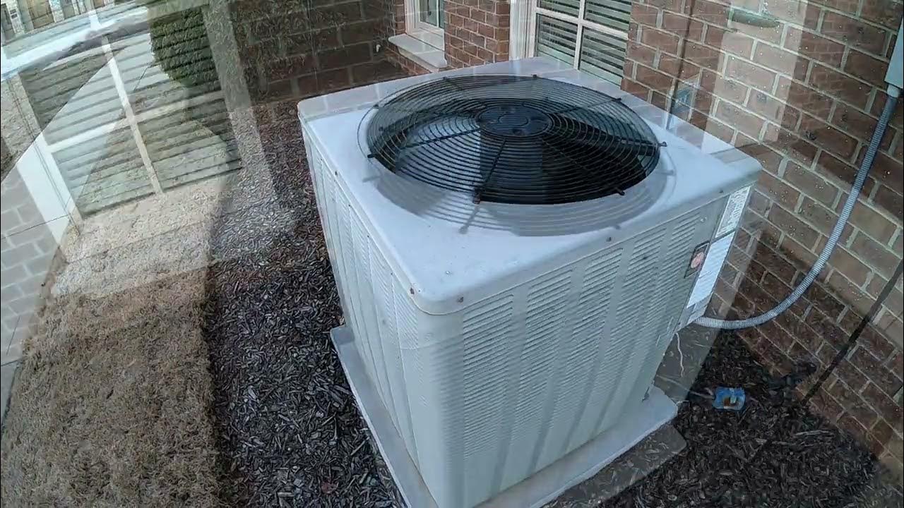 2008 Rheem Value Heat Pump Defrost Malfunction YouTube