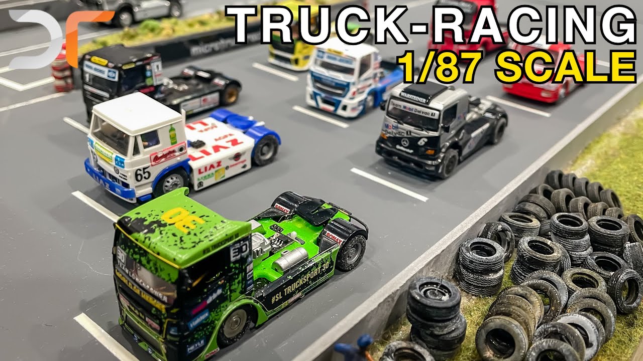 RC - Truck Grand Prix - Truckracing im Maßstab 1:87 - YouTube