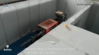 Airwoods - ISO8 Clean Room of Pharmaceutical Plant- Workable Ceiling Panel