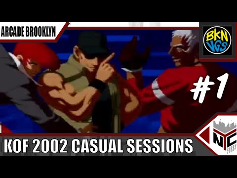 KOF 2002 @ Arcade Brooklyn Casuals Pt1 30/09/2022