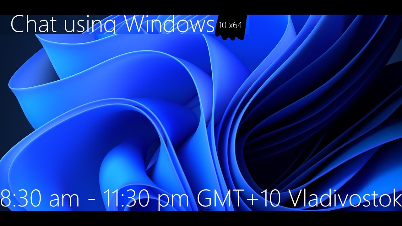 Chat uses Windows 10 x64 Russian [WORKING] - YouTube