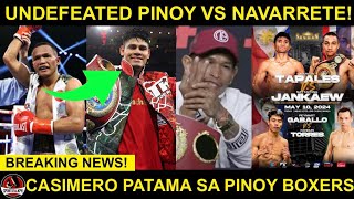 Charly Suarez LALABAN kay Emanuel Navarrete | Casimero: 1 LABAN ko KATUMBAS 10 LABAN niyo