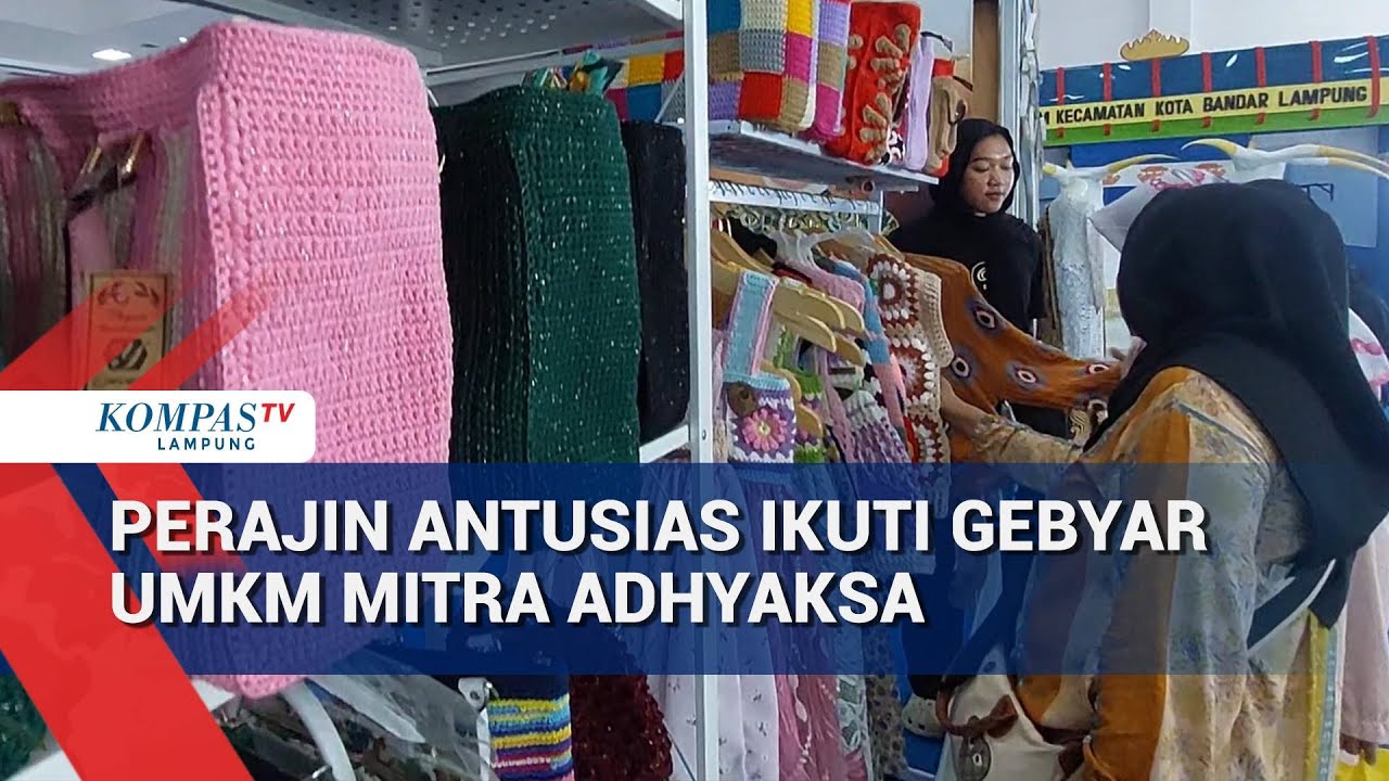 Perajin Antusias Ikuti Gebyar Umkm Mitra Adhyaksa