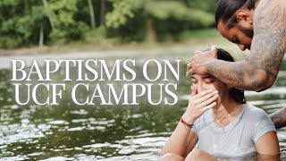 Baptisms on UCF Campus