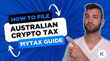How To File Your Australian Crypto Taxes On myTax!