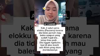 Kak Ji Adek Fauzana Salut Sama Elokku Fauzana. . #fauzana #fypyoutube #shortsviral