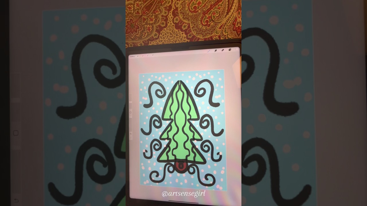 Christmas illustration idea | ArtSense 