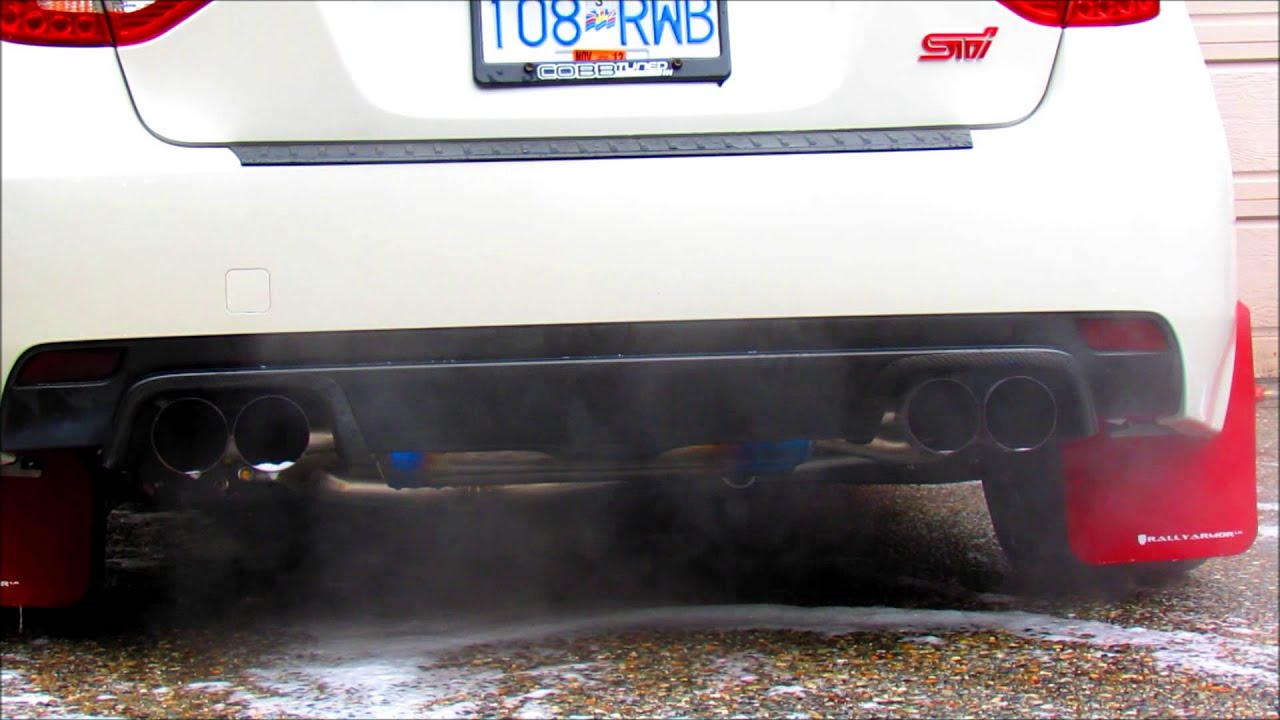 Powerhouse Amuse Extra Titan Titanium Exhaust Cold Start