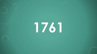 The year 1761 explained simply and briefly