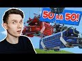 *НОВЫЙ* РЕЖИМ 50 на 50 ДВА АВТОБУСА! [Fortnite Battle Royale]