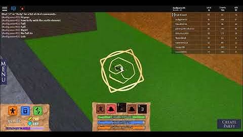 2 ways to fly with the earth element on Elemental Battlegrounds roblox game