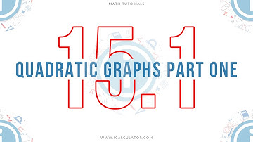 15.1 - Quadratic Graphs Part One