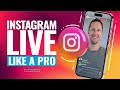 How to go live on instagram like a pro