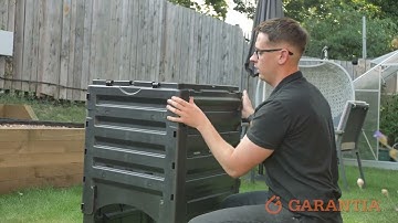 Building Your Eco Oasis: Assemble the Eco Master Compost Bin!" 🌱🔨