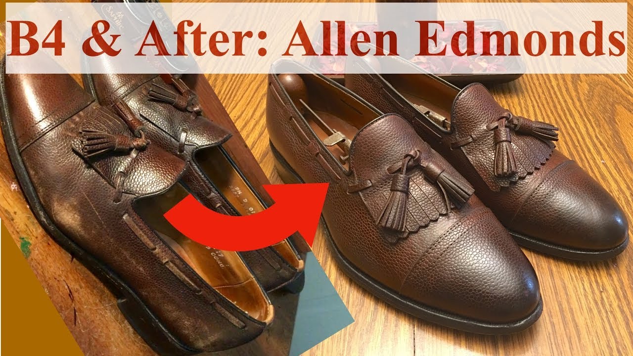 allen edmonds buckle shoes