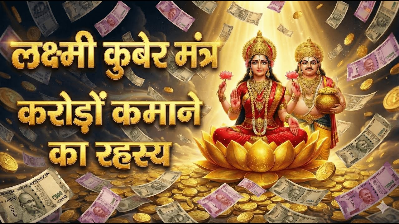 लक्ष्मी कुबेर धन प्राप्ति मंत्र | Lakshmi Kuber Wealth Attraction Mantra | करोड़ों कमाने का रहस्य