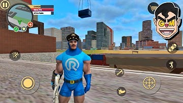 Rope Hero: Vice Town #New Update New Police Superhero - Android/iOS Gameplay HD