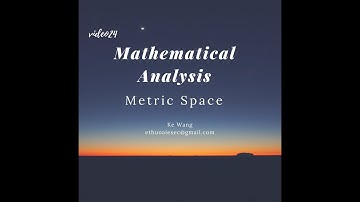 【Mathematical Analysis】Metric space