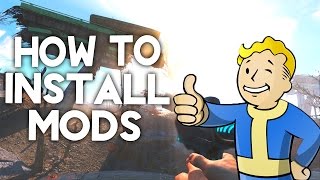 Fallout 4 How To Install Mods Using The Fallout 4 Mod Manager [First Fallout 4 Mods]
