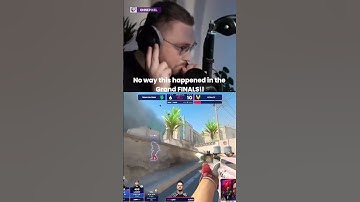 No way this happened in the Grand FINALS!!