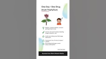 Day 12.|Arum Tryphallum|One Day One Drug Series |Allen