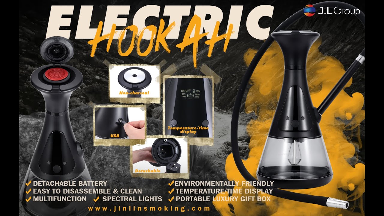 Revolutionary Easy to Use Portable Pod based Shisha Hookah