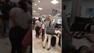 The Atlanta Airport Fiasco. MILES LONG LINE to talk to Delta