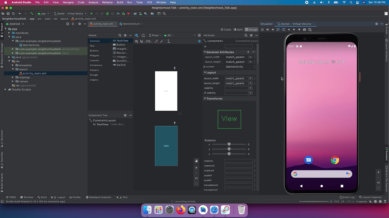 android studio case study