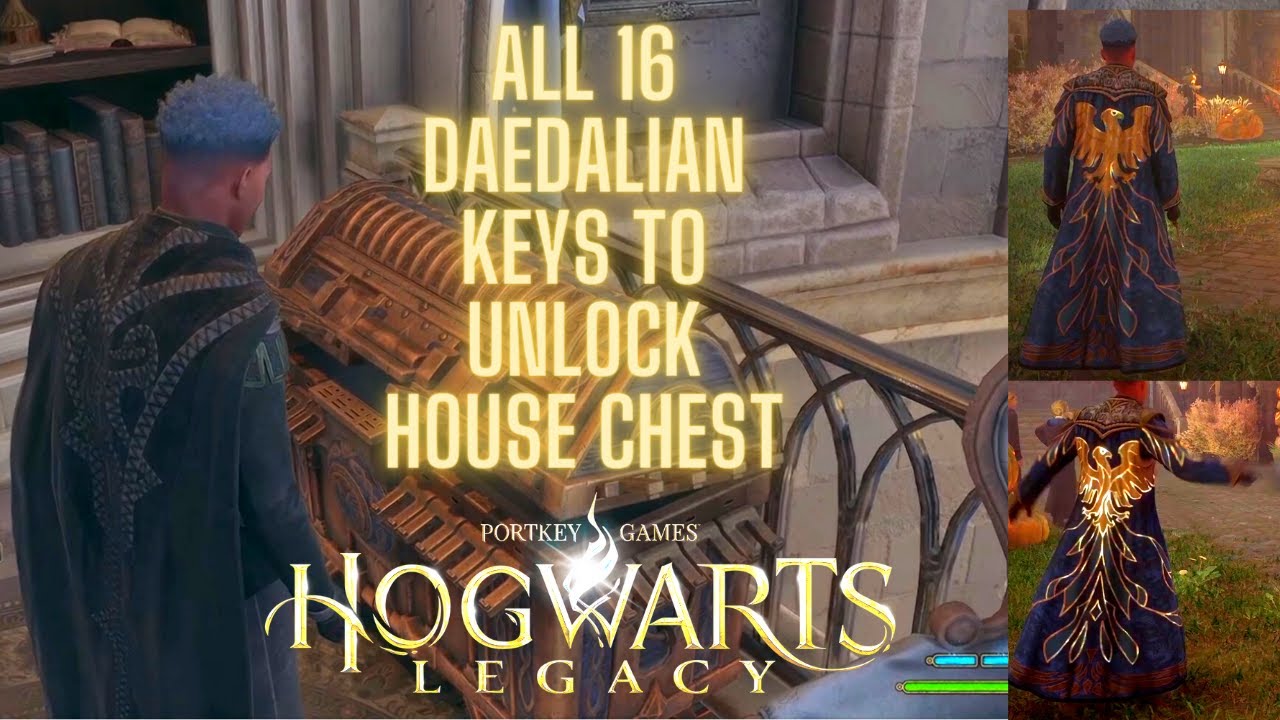 Hogwarts Legacy - All Daedalian Key Locations - All House Token ...