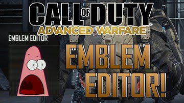 EMBLEM EDITOR back in Advanced Warfare! (CONFIRMED)