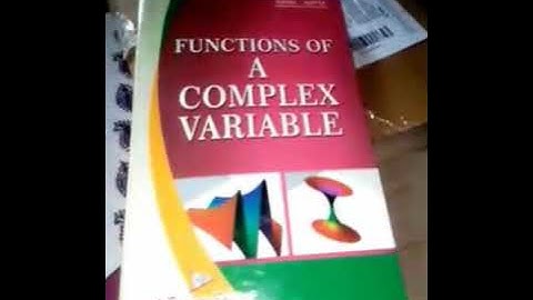 Advanced complex analysis ddu gorakhpur university MSc mathematics pooja padrauna kushinagar ram ram