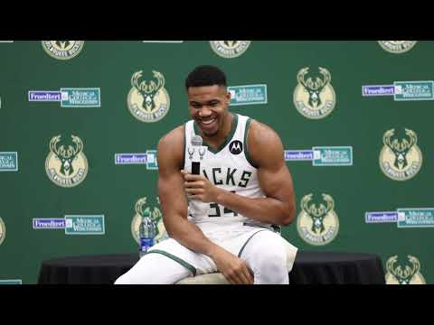 Giannis Antetokounmpo | 2023 Media Day