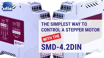 The simplest way to control a stepper motor with the SMD-4.2DIN