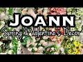 JOANN FABRICS SPRING & VALENTINES DAY DECOR 2021 • SNEAK PEEK • SHOP WITH ME